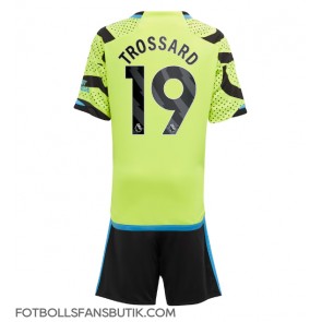 Arsenal Leandro Trossard #19 Replika Bortatröja Barn 2023-24 Kortärmad (+ Korta byxor)